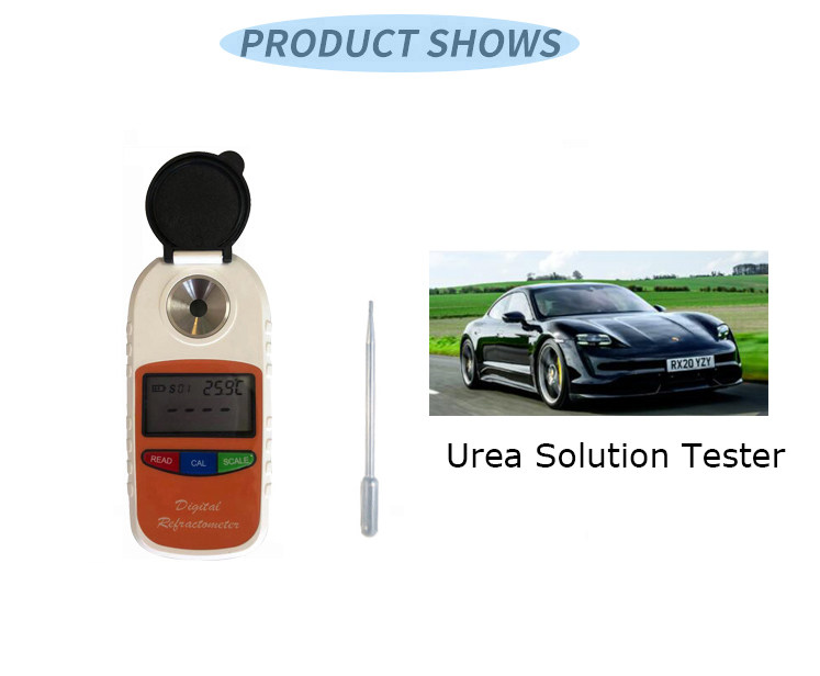 Digital battery/antifreeze refractometer for Urea Solution Detection